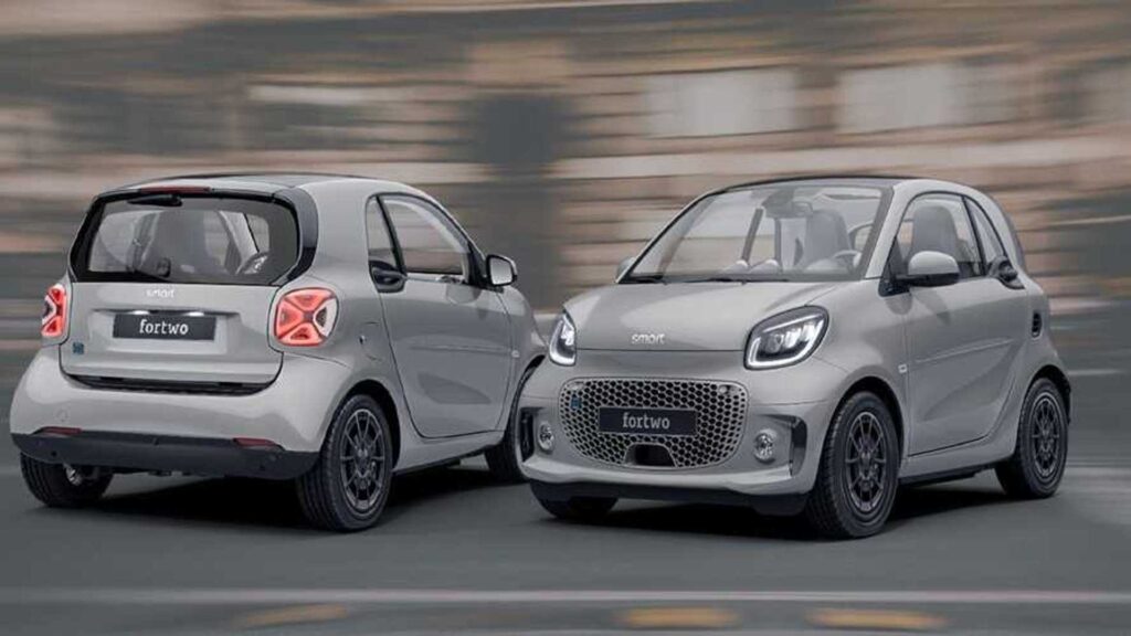 Noleggio Smart fortwo elettrica a Roma